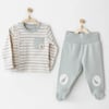 Andywawa 2'li Bebek Zıbın Takımı AC26009 Yeşil