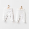 Andywawa 2'li The Zoo Balboa Bebek Pantolonu AC25264 Ekru