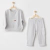 Andywawa AC26014 Mummy S Snuggle Saurus 2`li Takım Gri