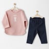 Andywawa AC26087 Mon Petit Amour 2`li Takım Denim