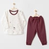 Andywawa AC26184 My 1 St Wardrobe 2`li Takım Bordo