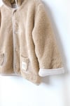 Andywawa Bebek Tinny's Sheeps Peluş Ceket Bej AC26165