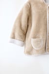 Andywawa Bebek Tinny's Sheeps Peluş Ceket Bej AC26165