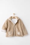 Andywawa Bebek Tinny's Sheeps Peluş Ceket Bej AC26165