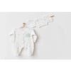 Andywawa Kız Bebek Tulum Takım Romper Hat Set The Zoo S Balboa Ecru