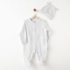 Andywawa Romper Hat Set My Little World Bebek Şapka Tulum Takım AC26755