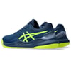 Asics Büyük Unisex Çocuk Lacivert Yeşil Tenis Ayakkabısı 1044A067-404