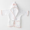 BEBEK BORNOZ BATHROBE LOVE FAMILY MUSLIN