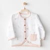 BEBEK CEKET JACKET  LOVE FAMILY MUSLIN