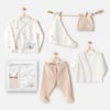 BEBEK HASTANE ÇIKIŞI 5 PCS NEWBORN SET HAPPY ANIMALS