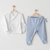 BEBEK ZIBIN SET 2 PCS SIDE SNAP SET OCEAN IS MY HAPPY PLACE