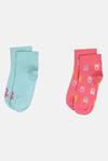 Benetton 2 li Babet Çorap BNT-G24099 2 li Babet Çorap