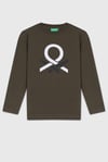Benetton Erkek Çocuk Uzun Kollu Tshirt BNT-B23337