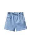 Benetton Kız Çocuk Denim Çocuk Şort 4XA2G900Q
