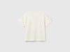 Benetton Kız Çocuk Önü Payet İşlemeli Baskılı T-Shirt 