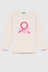 Benetton Kız Çocuk Uzun Kollu Tshirt BNT-G23331