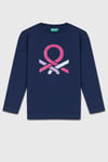 Benetton Kız Çocuk Uzun Kollu Tshirt BNT-G23331