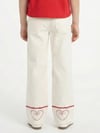 Escabel Kız Çocuk Pantolon 26144 Krem