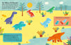 Felt Stickers - Dinosaurs Play Scene Book