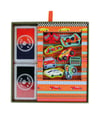 FLOSS & ROCK Stamper Ahşap Baskı Seti / Cars