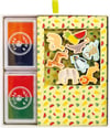 Floss & Rock Stamper Ahşap Baskı Seti / Jungle