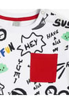 Jersey Erkek Çocuk Beyaz T-Shirt 11369737