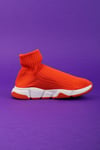 Katia&Bony Derby Socks Kıds Shoes Orange