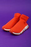 Katia&Bony Derby Socks Kıds Shoes Orange