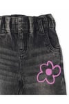 Kız Çocuk Siyah Denim Pantolon