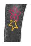 Kız Çocuk Siyah Denim Pantolon