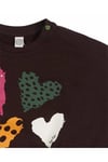 Kız Çocuk Siyah Sweatshirt