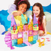 Magna-Tiles Castle DLX + microMAGS - Prenses Şatosu 48 Parça