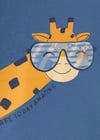 Mayoral Erkek Bebek Baskılı Kısa Kollu T-shirt Mavi -  01009