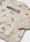 Mayoral Erkek Bebek Baskılı Sweatshirt 2431