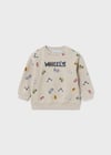 Mayoral Erkek Bebek Baskılı Sweatshirt 2431