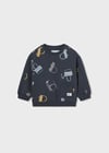 Mayoral Erkek Bebek Baskılı Sweatshirt 02462