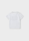 Mayoral Erkek Bebek Beyaz Tshirt-Kısa Kol Basic 