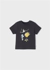 Mayoral Erkek Bebek Gri Tshirt-Kısa Kol 
