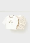 Mayoral Erkek Bebek T-Shirt 2'Li Set 02029 
