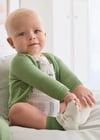 Mayoral Erkek Bebek Yeşil Örme Hırka 01380