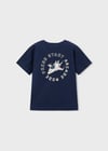 Mayoral Erkek Çocuk 2'li T-shirt Takım Kırmızı-Lacivert - 03063
