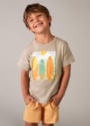 Mayoral Erkek Çocuk 3 Parça Şort T-shirt Takım  - 03603