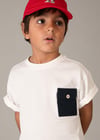 Mayoral Erkek Çocuk 3 Parça Şort T-shirt Takım Lacivert - 03601