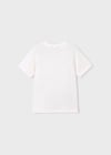 Mayoral  Erkek Çocuk Baskılı T-shirt Krem - 03072