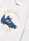 Mayoral  Erkek Çocuk Baskılı T-shirt Krem - 03072