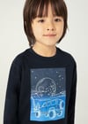 Mayoral Erkek Çocuk Baskılı Uzun Kollu T-Shirt 04057