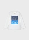 Mayoral Erkek Çocuk Baskılı Uzun Kollu T-Shirt 04057
