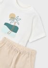 Mayoral Erkek Çocuk Bermuda Şort ve T-shirt Takım - 03218