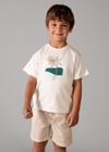 Mayoral Erkek Çocuk Bermuda Şort ve T-shirt Takım - 03218