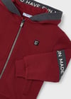 Mayoral Erkek Çocuk Bordo Fermuarlı Sweatshirt 04473 